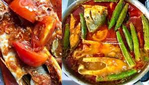 Bersihkan ikan patin, potong menjadi 4 bagian. Asam Pedas Klebang Resepi Warisan Acik Naros Travelogwartawan