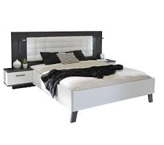 Etagere murale metal noir cuisine liste de prix, la maison nous vous. Lit 160x200cm Chevets Integres Ricciano Blanc Et Noir Lit But