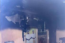 A statement afunanaya delivered at the briefing reads: Sunday Igboho S House Gutted By Fire