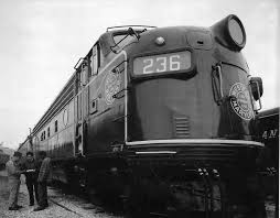 Image result for Federal Yellow 1956 Chesapeake and Ohio Railroad