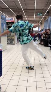 Crazy Friend Takes On Supermarket Dance Challenge 😜🤣