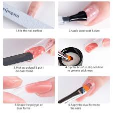 You can use a regular file but this is also where the electronic file comes into play. 6 Color Nail Extension Gel Kit Builder Gel Nails Nail Extensions Diy Acrylic Nails