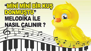 Mini Mini Bir Kus Donmustu Melodika Ile Nasil Calinir Kus Flut Sarkilar
