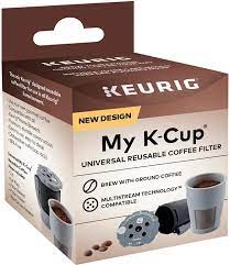 4.0 out of 5 stars 2. Amazon Com Keurig My K Cup Universal Reusable Filter Multistream Technology Gray Kitchen Dining