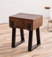 • build this side table / stool in a weekend ! Richland Indoor Outdoor Reclaimed Wood Stool Side Table Wind And Weather