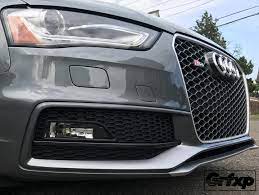 Fog Light Under Lip Blade Overlays For B8 5 Audi S4 S Line 2013 2016 Audi Audi S4 Clean Microfiber