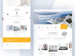 Minimal Hotel Landing For 2019 Hotel Website Hotel Hotel App