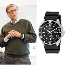 Find out by spending all of bill gates' money! Montre Homme Kulit Hitam Aksesoris Jam Tangan