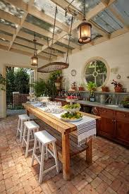 carrelage en terre cuite 16 facons de l adopter chez soi salle a manger rustique design de cuisine rustique cuisine rustique