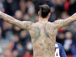 Verratti out for 3 weeks. Zlatan Ibrahimovic Tattoos World Famine Paris Saint Germain
