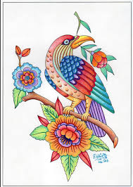 Get ideas and inspiration to help you decide how to fill in that next blank coloring page. February Coloring Challenge Face Painting The Coloring Book Club