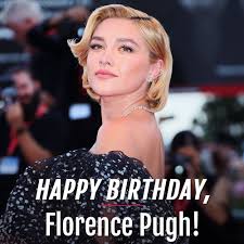 Happy Birthday to the stunning #FlorencePugh! 🎂
