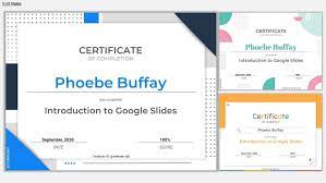 Free Certificate Templates Specially Made For Certify Em Google Quizzes Add On Slidesmania Certificate Templates Free Certificate Templates Google Education
