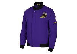 Nike nba los angeles lakers city edition courtside tracksuit. Nike Nba Los Angeles Lakers Courtside Jacket Field Purple Price 177 50 Basketzone Net