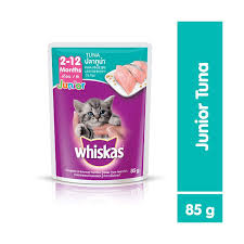 Kucing kesayangan jangan sampai mereka kelaparan, atau pun mereka tidak makan makanan yang sehat. Whiskas Makanan Kucing Basah Pouch Junior Tuna 85 G 1 Pouch Terbaru Agustus 2021 Harga Murah Kualitas Terjamin Blibli