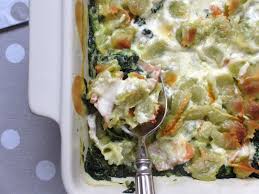 Cooking Julia Gratin D Epinards Au Saumon Fume Et Ravioles De Romans Gratin Epinard Recettes De Cuisine Saumon Fume