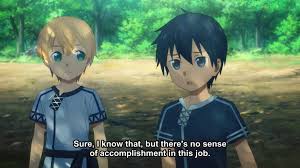 Sword Art Online Alicization Kirito Eugeo Sword Art Sword Art Online Art