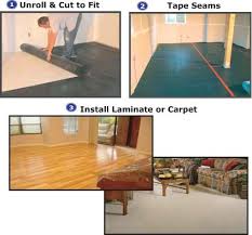 All In One Single Dimple Subfloor With Images Basement Makeover Diy Basement Basement Decor