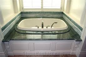 Bathrooms with jacuzzi tubs brightmind me. Coast Green Granite Bath Tub Surround Tub Deck From United States Stonecontact Com