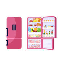 Haz tu selección entre imágenes premium sobre open fridge door de la más alta calidad. Fridge Drawing Vector Images Over 1 000