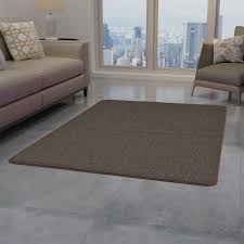 tapis tufte 160 x 230 cm marron rug tapis tapis brun