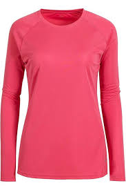 Regatta Womens/Ladies Carlene Long-Sleeved T-Shirt (4 US) (Mineral Red) at  Amazon Women's Clothing store