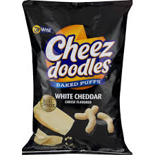 Wise Foods White Cheddar Cheese Doodles Baked Puffs 8 0 Oz Bag 3 Bags Walmart Com Walmart Com