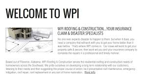 Great house in the middle of town! Welcome To Wpi Roofing Construction