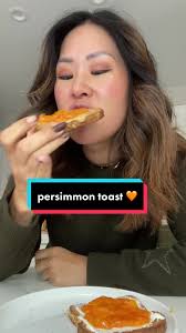 Delicious Persimmon Toast Recipe