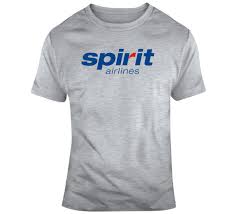 Its customers start with an unbundled base fares that remove components included in the price of an airline ticket. Spirit Airlines Logo T Shirt