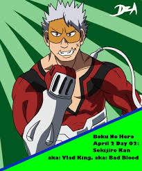 Dizachster Area Bl Still M On Twitter Boku No Hero April 2 Day 02 Sekijiro Kan This Teacher Doubles As A Tough Pro Hero Who Can Manipulate His Own Blood Bokunoheroapril2 Drawingchallenge Digitalart Digitaldrawing Vlad king, is a pro hero and the homeroom teacher of u.a.