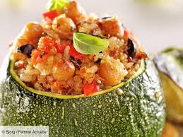 Courgettes Farcies Au Quinoa Recette Courgettes Farcies Courgette Et Recette Courgette Farcie