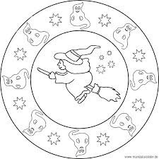 Mandala Hexe Kostenlose Ausmalbilder Mandala Ausmalen Ausmalbilder