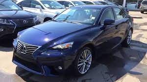 Gorgeous blue finish, pristine condition!! New Blue On Flaxen 2015 Lexus Is 250 Awd Luxury Package Review Lexus Of Edmonton New Youtube