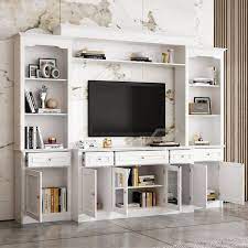 Tv Stand With Tempered Glass Door