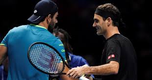 Смотрите видеотрансляцию финала на турнире в мадриде ⋆ теннис на sport.ua. Roger Federer Compliment Still Gives Matteo Berrettini Goosebumps