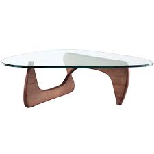 Noguchi style coffee table in walnut isamu triangle wood base. Noguchi Coffee Table In Walnut The Perfect Choice For Small Living Rooms Disc Noguchi Coffee Table Triangle Coffee Table Solid Coffee Table