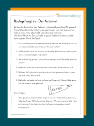 Klasse deutsch grundschule ist, dass die schüler die texte sinnerfassend lesen, kategorisieren, d.h. Leseverstandnis Fragen Zum Text