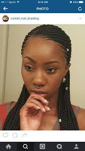 Checkout the instagram account of conteh_hair_braiding. Black Girl Braids Cornrows Novocom Top