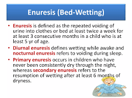 Image result for Enuresis