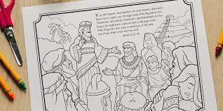 Coloring pages for kids of all ages. Come Follow Me Coloring Page Alma 8 12