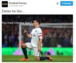 Find, discover and upload your favorite meme soundboard & voice clip & sound effect with voicy network. Welcome To Myedammie Blog Funny Twitter Memes As Psg Star Ibrahimovic Dumps Chelsea Out Of The Champions League