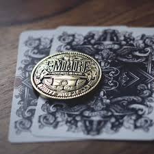 The suit may alternatively or in addition be indicated by the color printed on the card. Empire Playing Cards Collectors Poker Coin On Behance