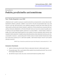 Zde naleznete 5 významů slova antisemitismus. 2