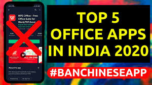 Top 5 Best Free Office Apps For Android Wps Office Alternatives In 2020 Banchineseapp Youtube