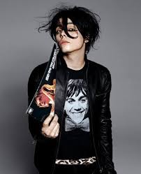 Take a close look at the area of recession. Pictured Gerard Way Wearing An Iggy Pop Shirt One Week One Band