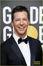 Eric McCormack Joins Co-Star Sean Hayes at Golden Globes 2018: Photo  4010153