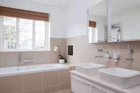 Washrooms provide you with both washing and toilet facilities and are often thoroughly designed right down to the accessories and decorations used. Half Tiled Bathroom Ideas That Inspire Bella Bathrooms Blog