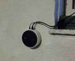 Wall Ceiling Mount For Echo Dot 2nd Generation With Screws White Echo Dot Mounting Screws