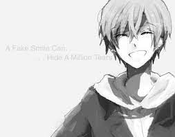 Sad smile group with 82 items. Anime Sad Boy Fake Smile Novocom Top
